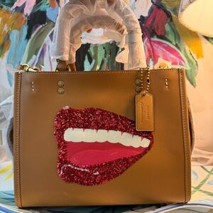 New COACH X TOM WESSELMANN ROGUE 25 LIMITED ED.  COLLECTIBLE